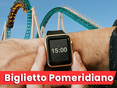 Sconto su Biglietto Pomeridiano Cinecittà World